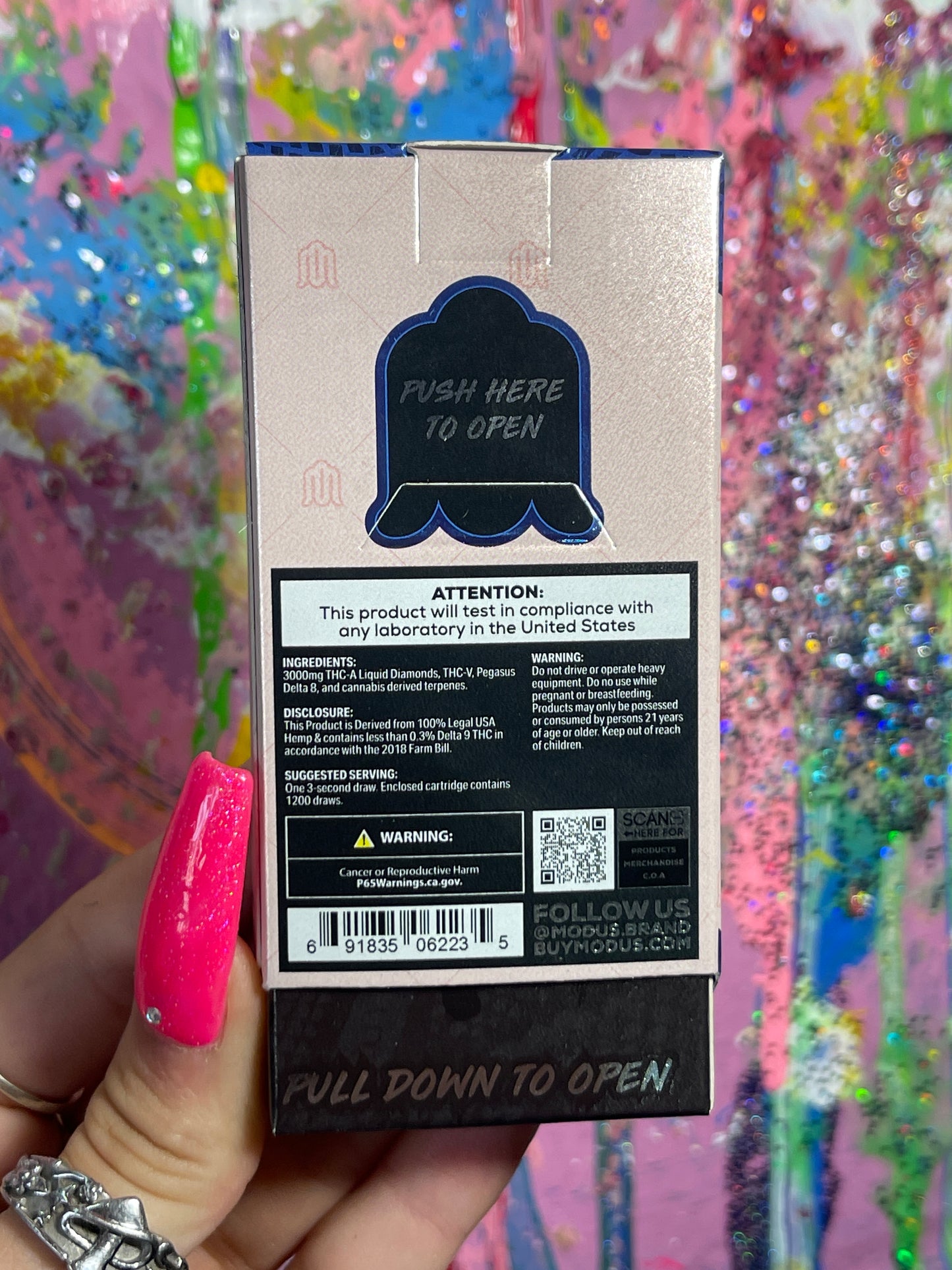 Modus Presidential Blend 3G Cartridge Cotton Candy Zelato Indica