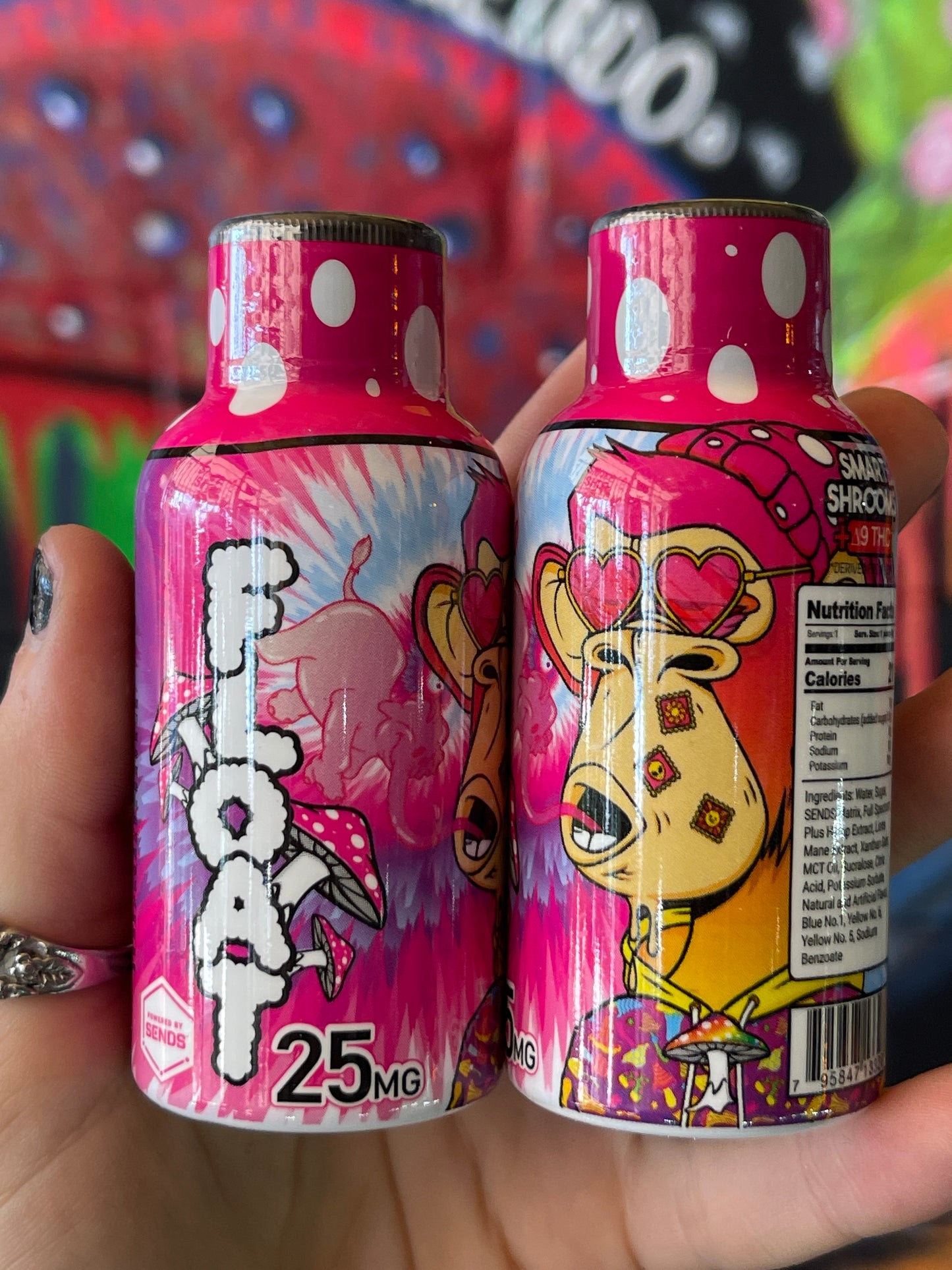 Float Trips Ahoy Mushroom Shot 25mg + D9 THC Weirdos Inc.