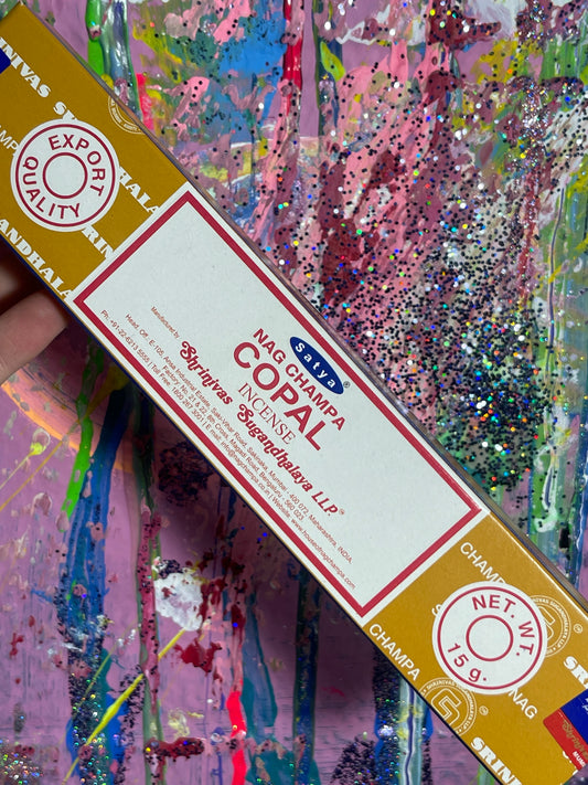 Satya Nag Champa Copal Incense 1pc