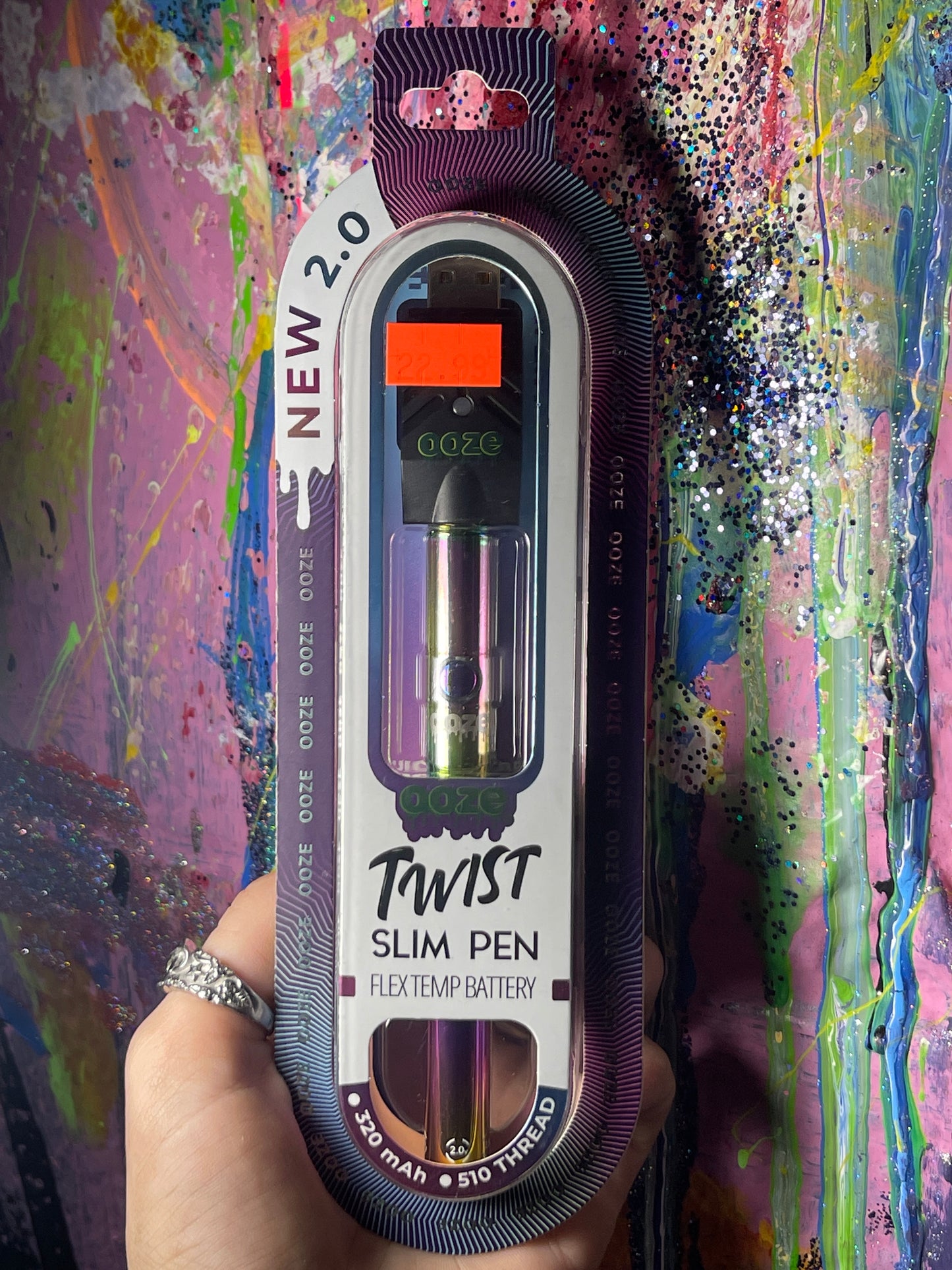 Ooze Slim Pen 2.0 Rainbow Weirdos Inc.