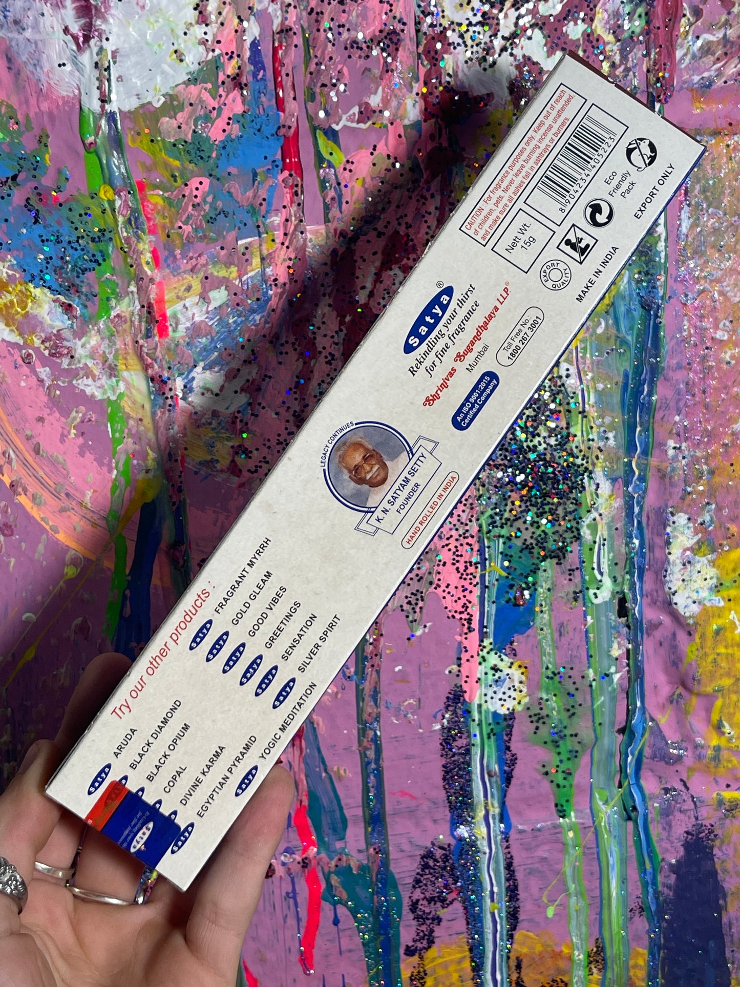Satya Nag Champa Aromatic Frankincense Incense 1pc
